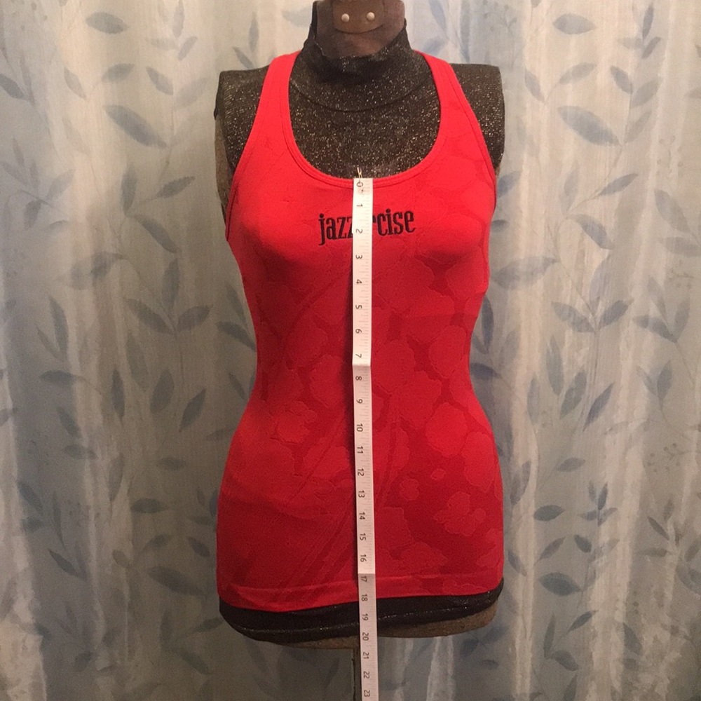 Jazzercise Athletic Top With Built-In Shelf Bra - image 6
